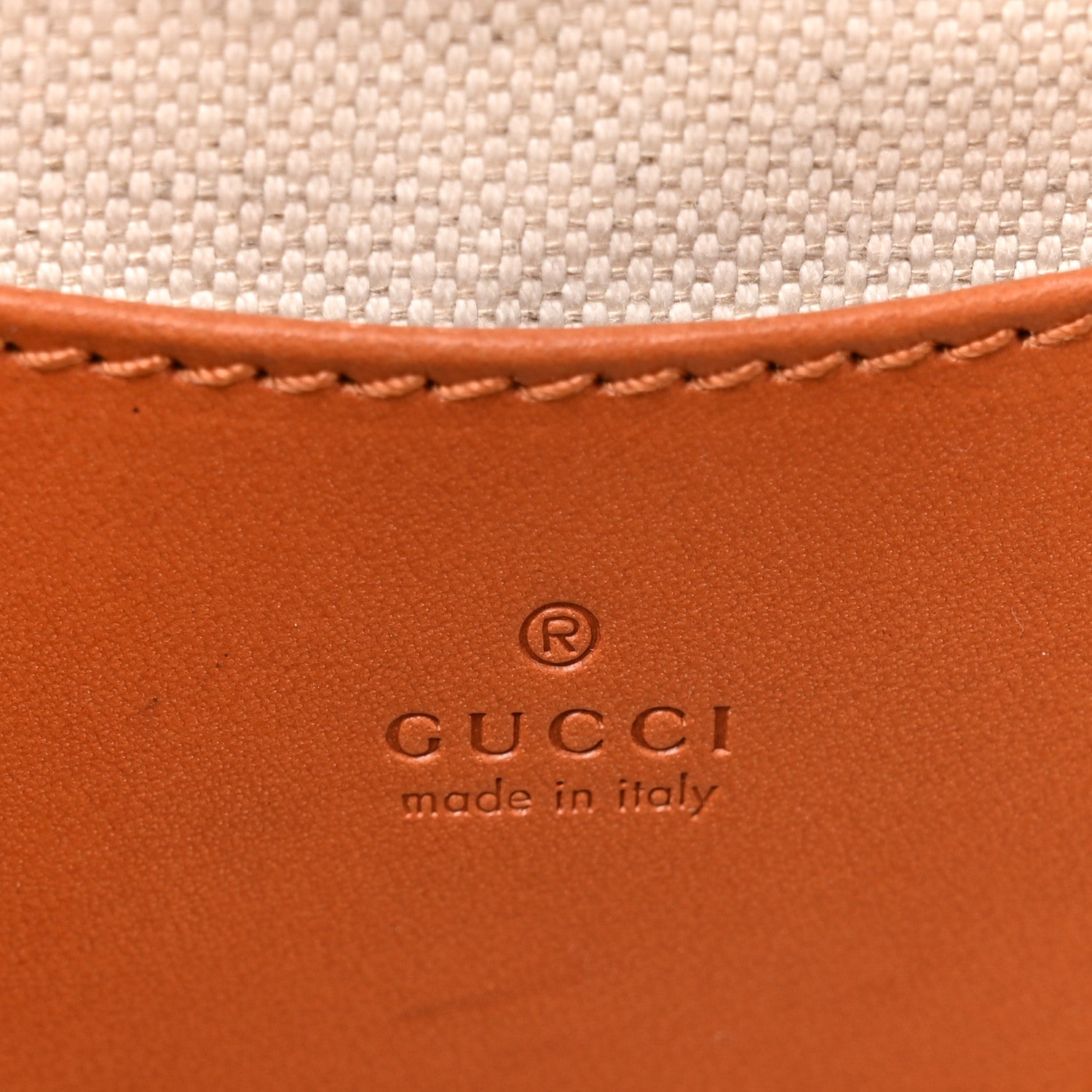 Gucci Calfskin Bamboo Mini 1947 Belt Bag 80 30  Brown