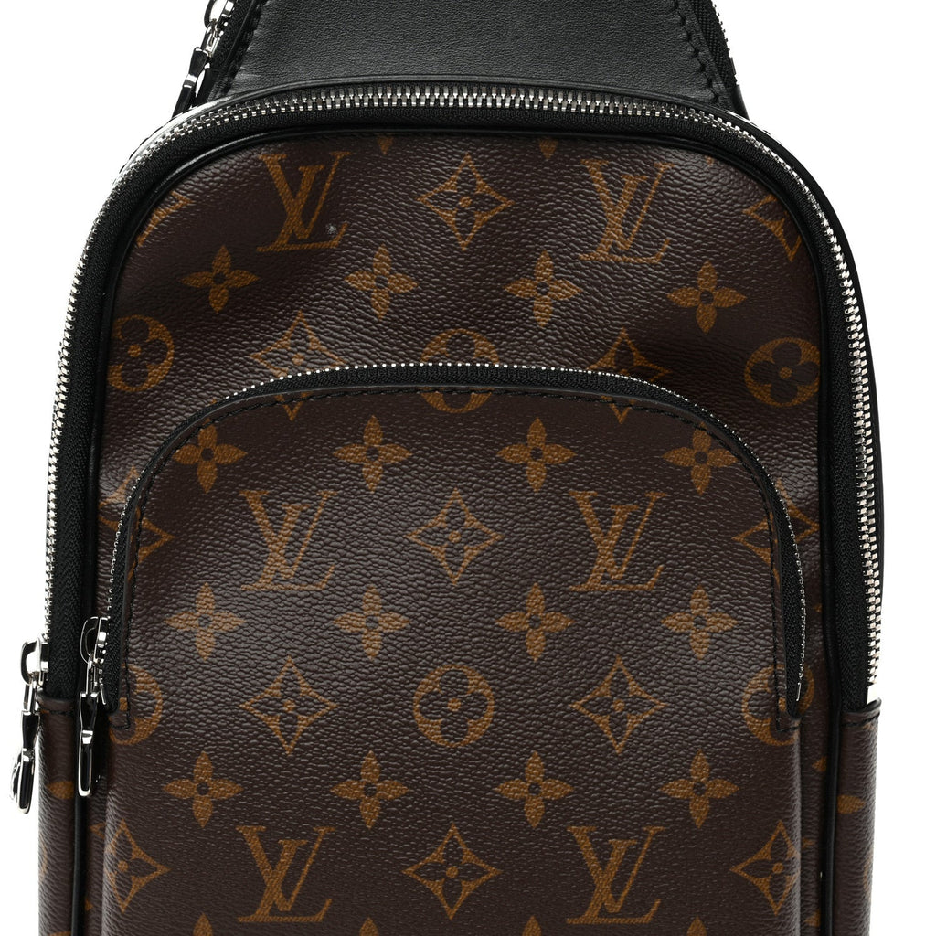 Louis Vuitton Monogram Macassar Avenue Sling Bag NM