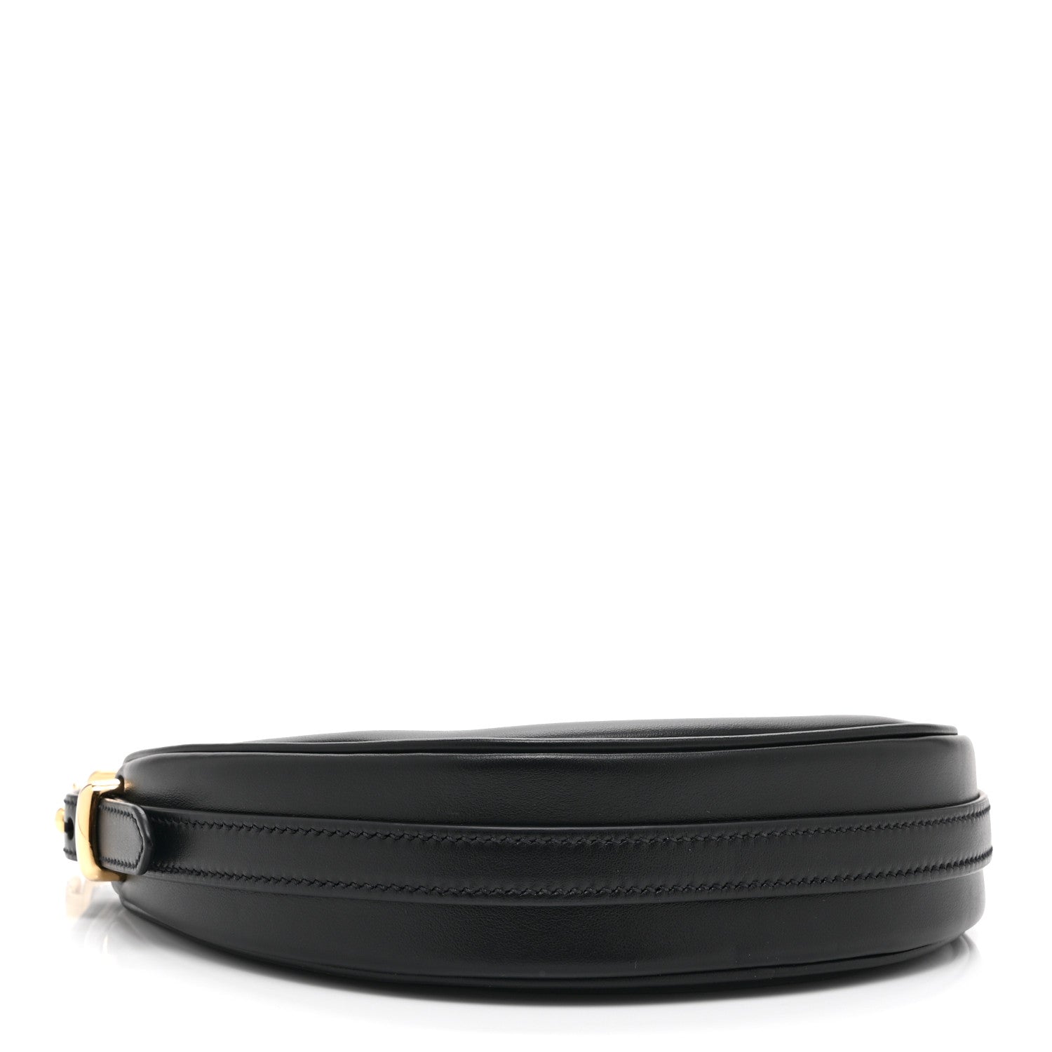 Prada Soft Calfskin Mini Arque Shoulder Bag Black