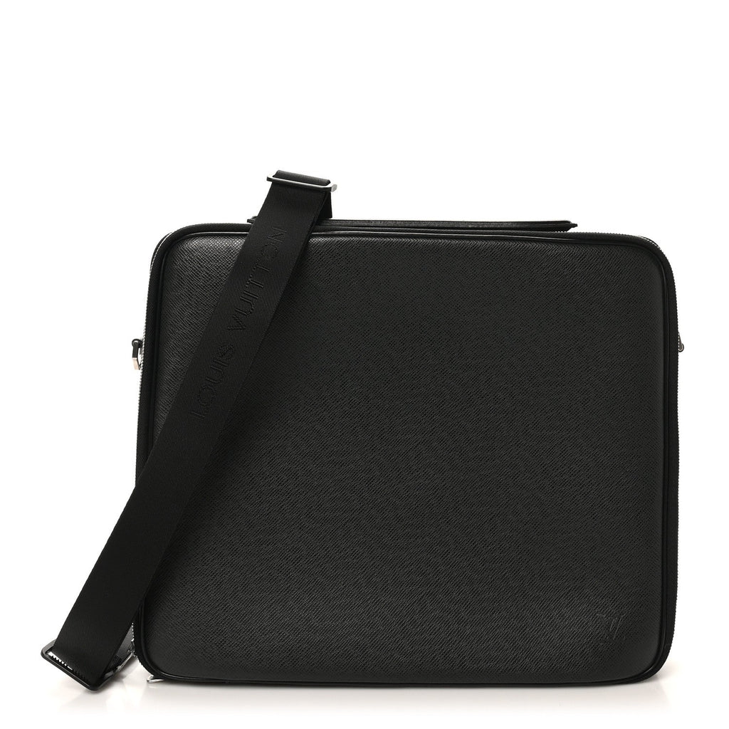 Louis Vuitton Taiga Odessa Computer Case Ardoise