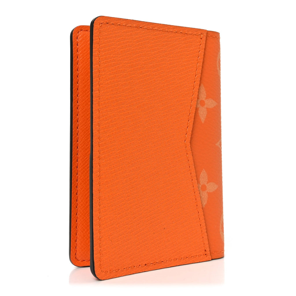 Louis Vuitton Taigarama Pocket Organizer NM Tangerine