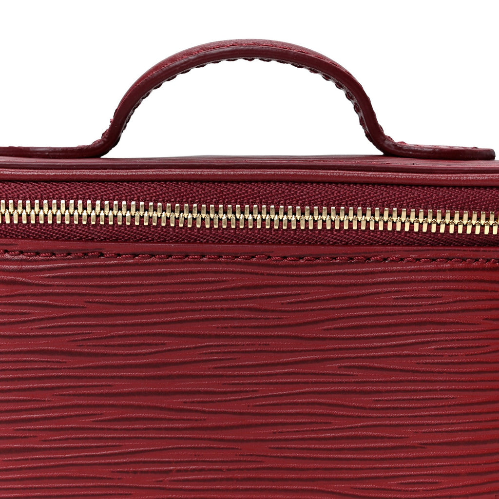 Louis Vuitton Epi Nice Beauty Monogram Rouge