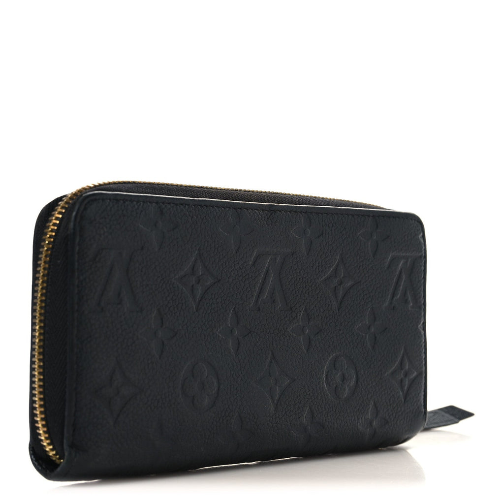 Louis Vuitton Empreinte Zippy Wallet Black