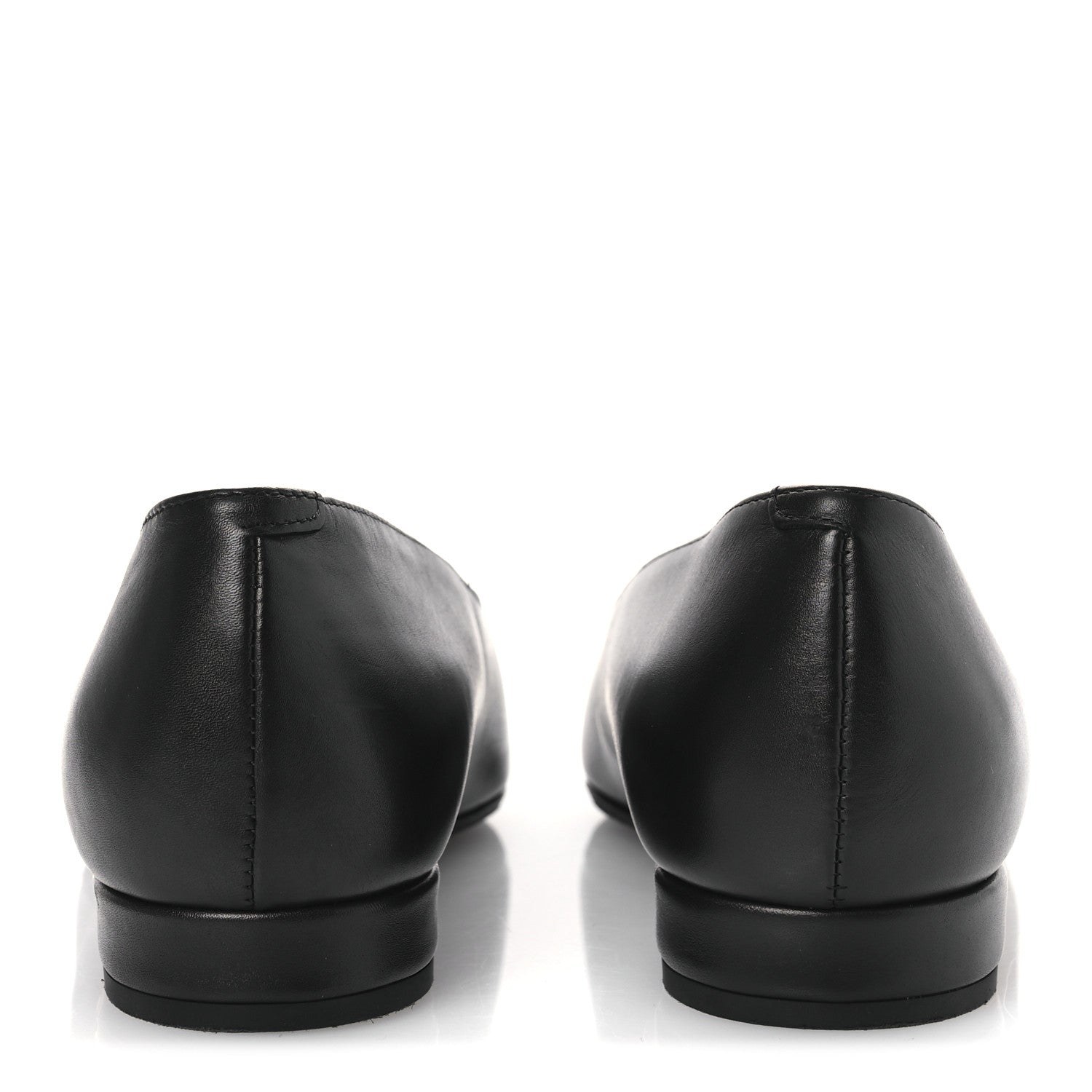 Lambskin Cap Toe CC Uniform Pumps 36 Black