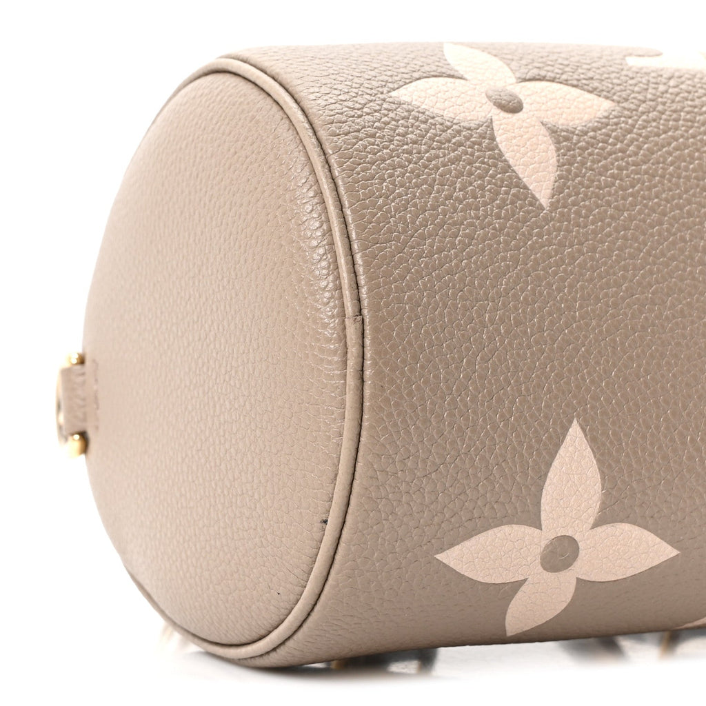Louis Vuitton Empreinte Monogram Giant Papillon BB Tourterelle Cream
