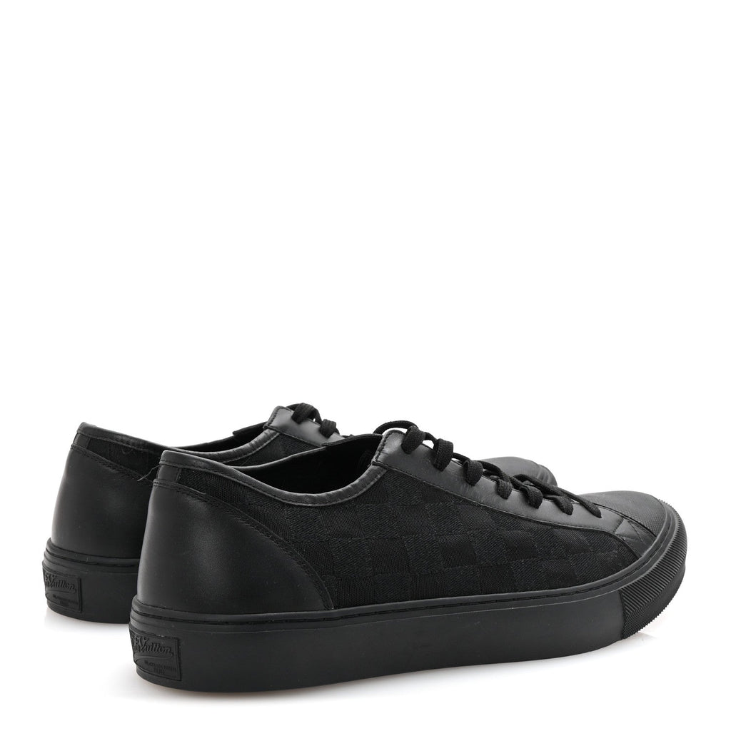 Louis Vuitton Canvas Calfskin Damier Mens Tattoo Sneakers 9