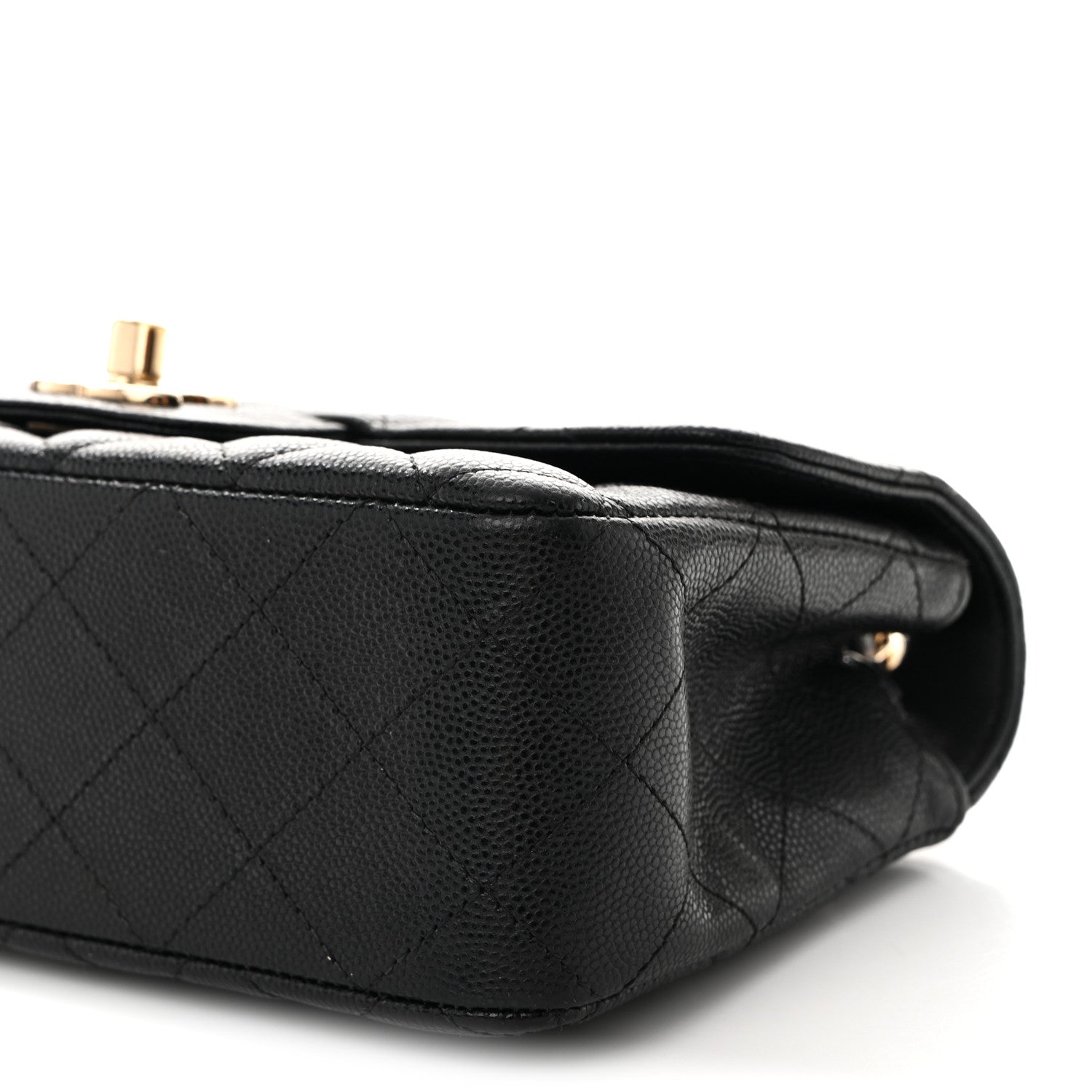 Chanel Caviar Quilted Mini Rectangular Flap Black