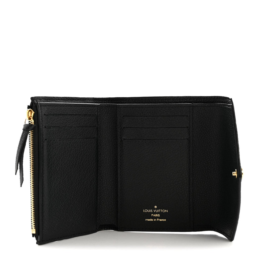 Louis Vuitton Empreinte Victorine Wallet Black