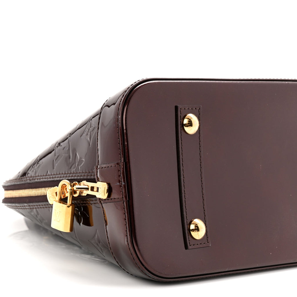 Louis Vuitton Vernis Alma PM Amarante