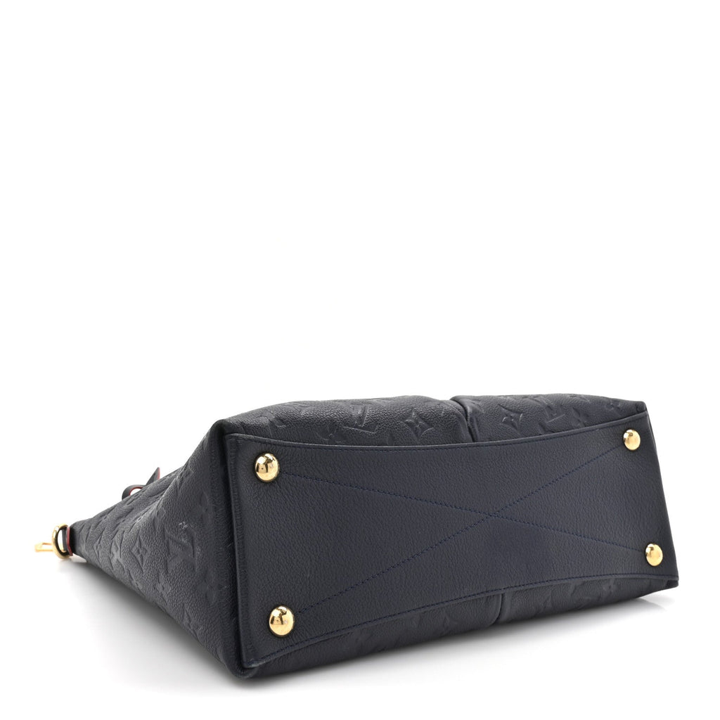 Louis Vuitton Empreinte V Tote MM Marine Rouge