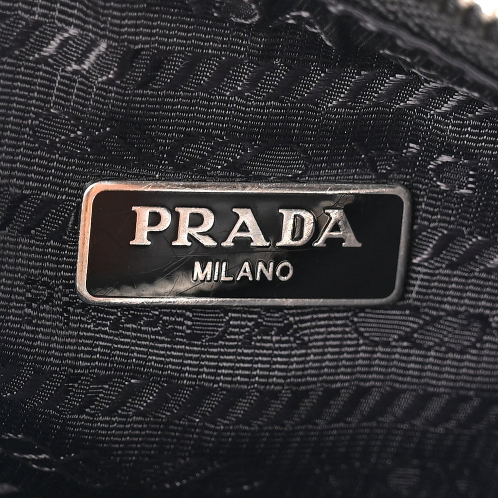 Prada Nylon Re-Edition 2005 Shoulder Bag Black