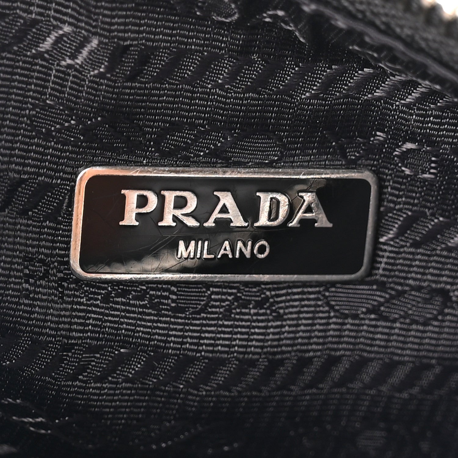 Prada Nylon Re-Edition 2005 Shoulder Bag Black