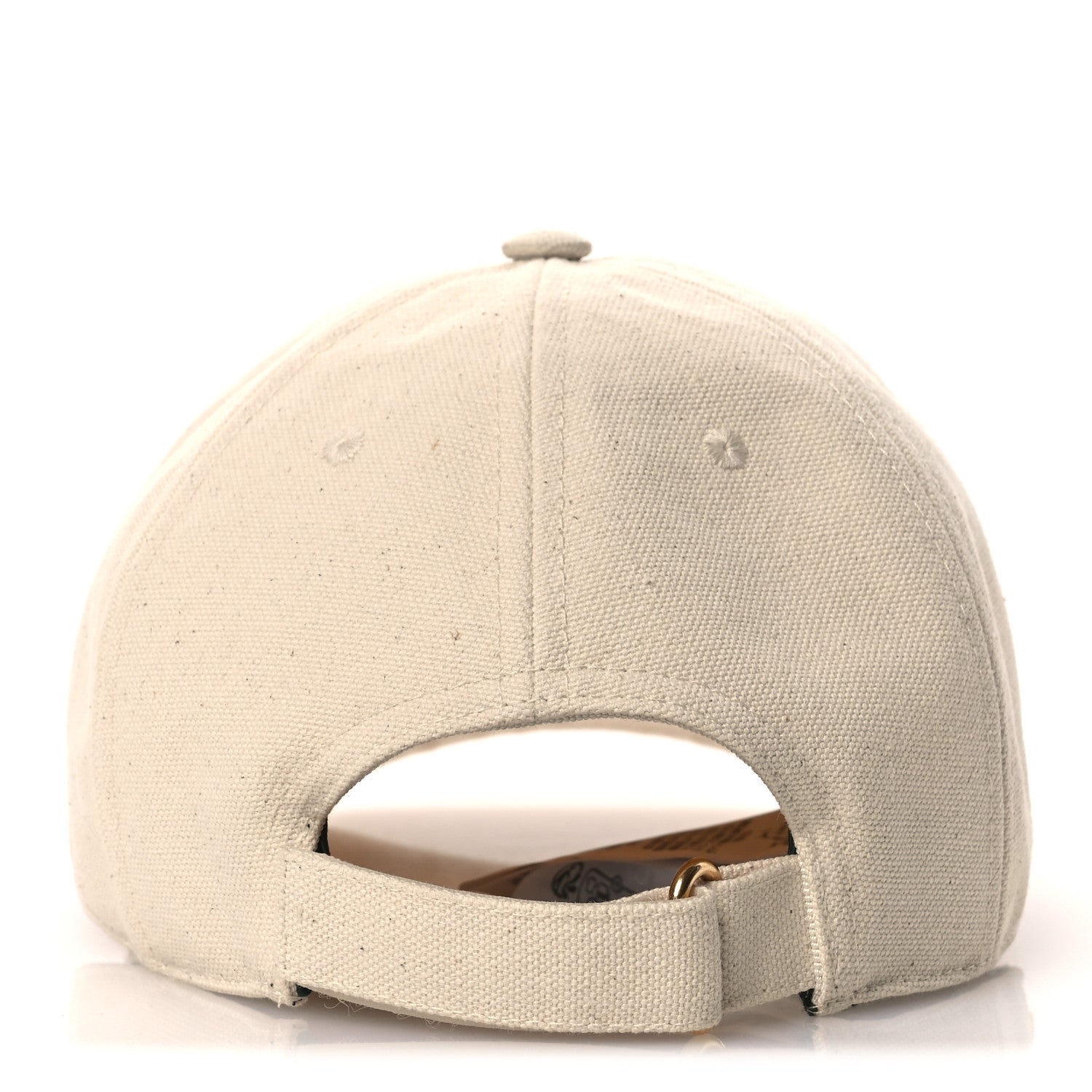 Gucci Cotton Logo Baseball Hat M Beige