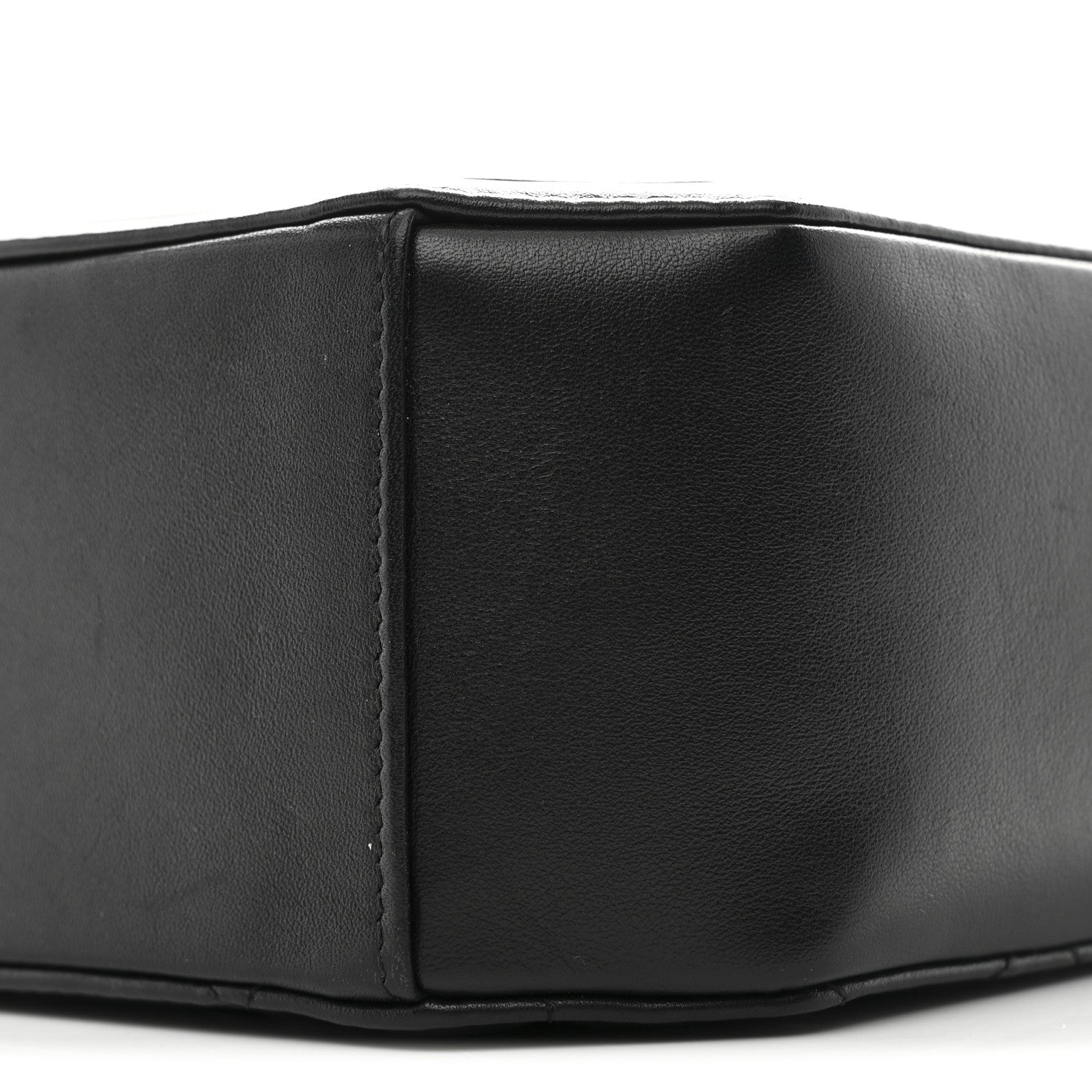 Chanel Calfskin CC Clock Camera Case Black