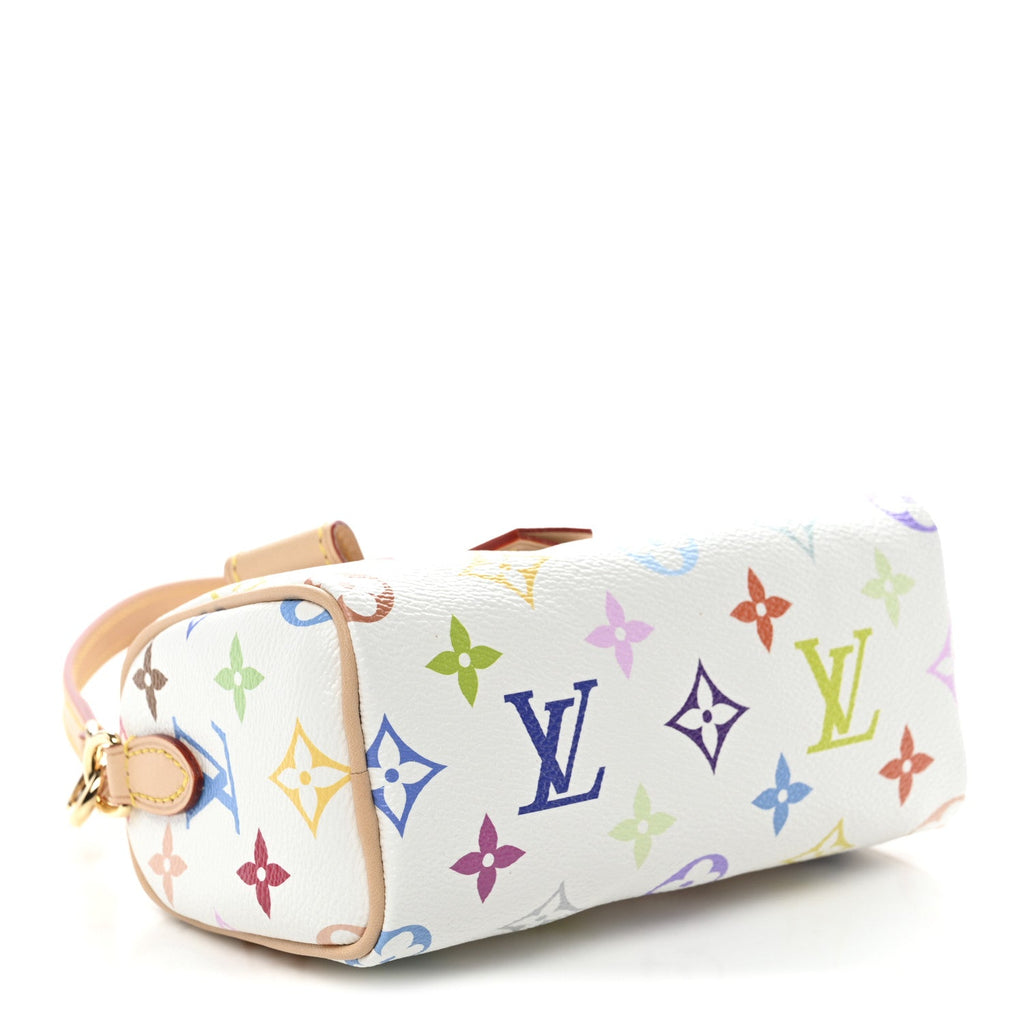 Louis Vuitton LV X TM Monogram Multicolor Nano Speedy White