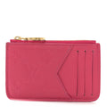 Louis Vuitton Empreinte Monogram Zipped Romy Card Holder Grenade