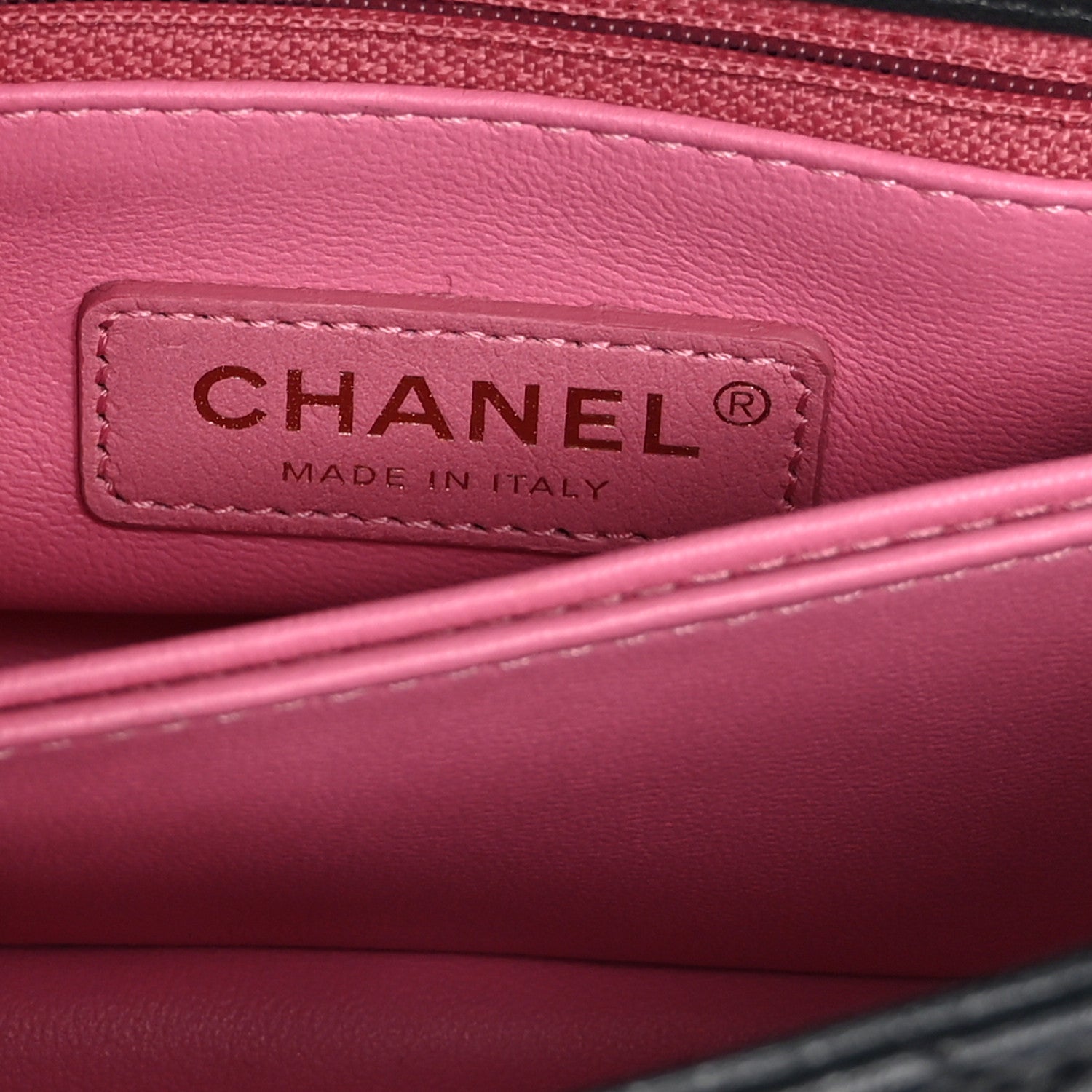 Chanel Goatskin Quilted Rainbow Extra Mini Coco Handle Flap Black