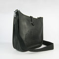 Hermes Evelyne I handbag H6309 black silver
