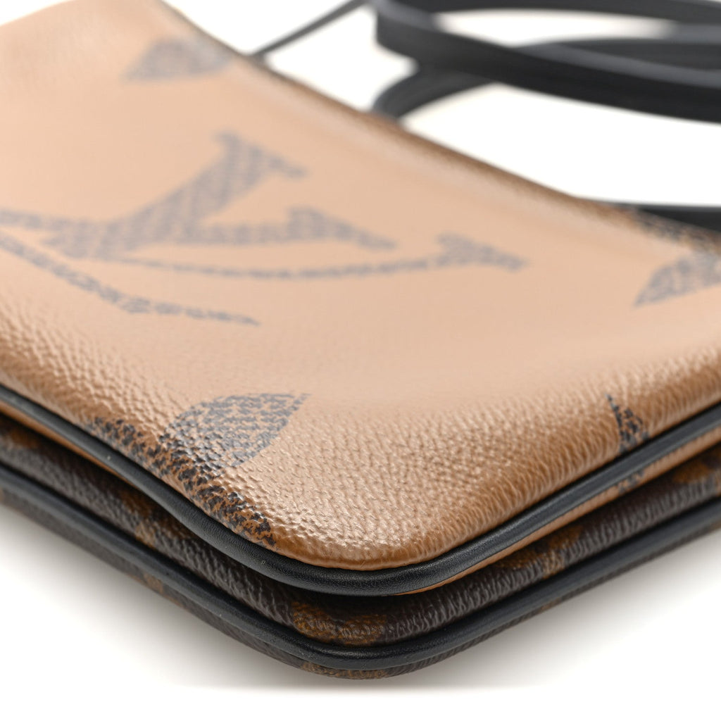 Louis Vuitton Reverse Monogram Giant Double Zip Pochette