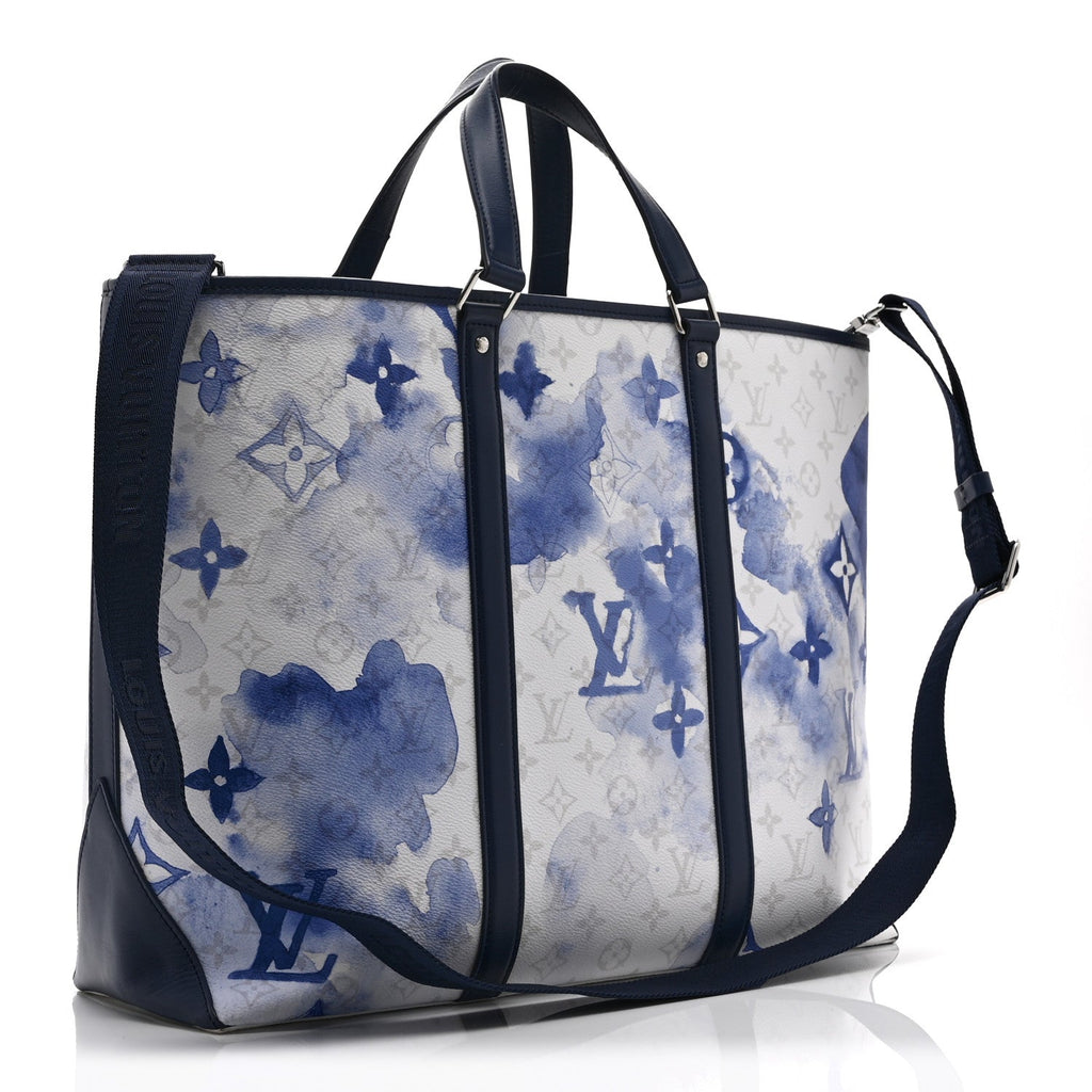 Louis Vuitton Monogram Watercolor New Tote GM Blue