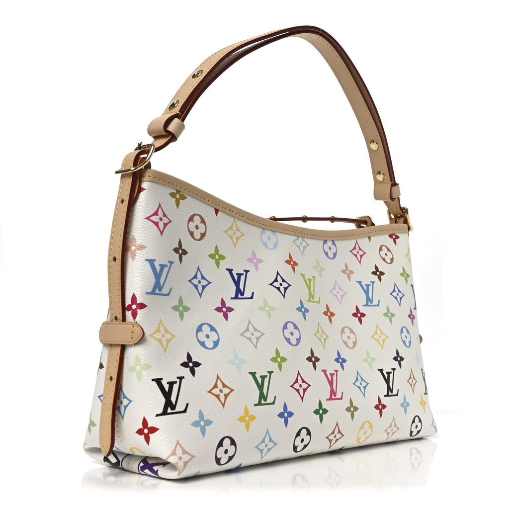 Louis Vuitton LV X TM Monogram Multicolor CarryAll East West White