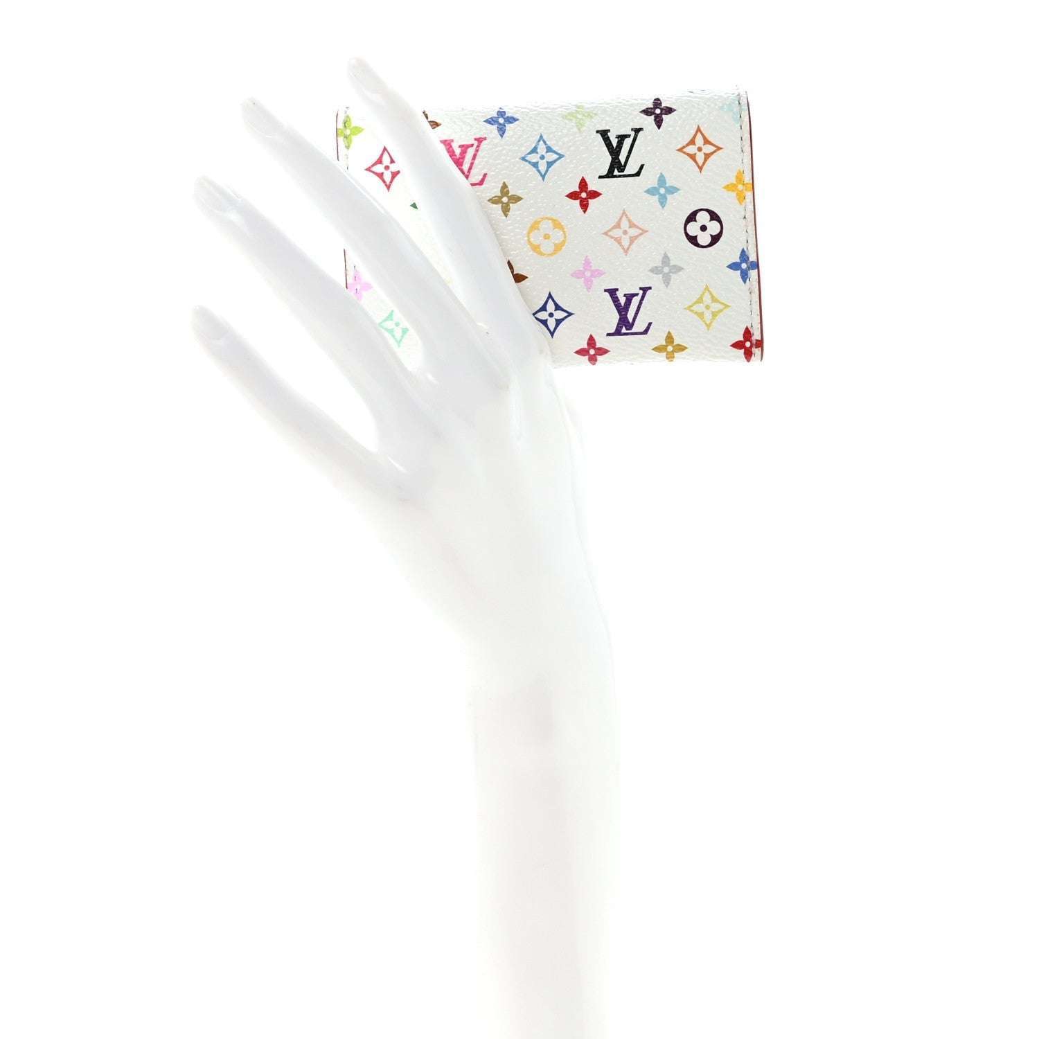 Louis Vuitton LV X TM Monogram Multicolor Slim Card Holder White