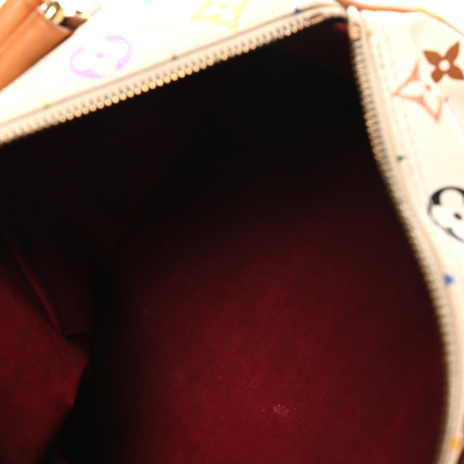 Louis Vuitton Monogram Multicolor Speedy 30 White