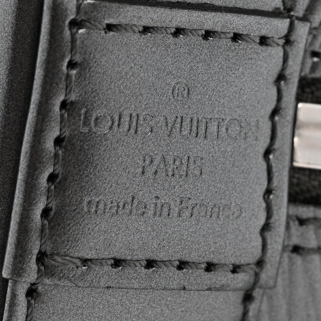 Louis Vuitton Epi Alma PM Anthracite Nacre