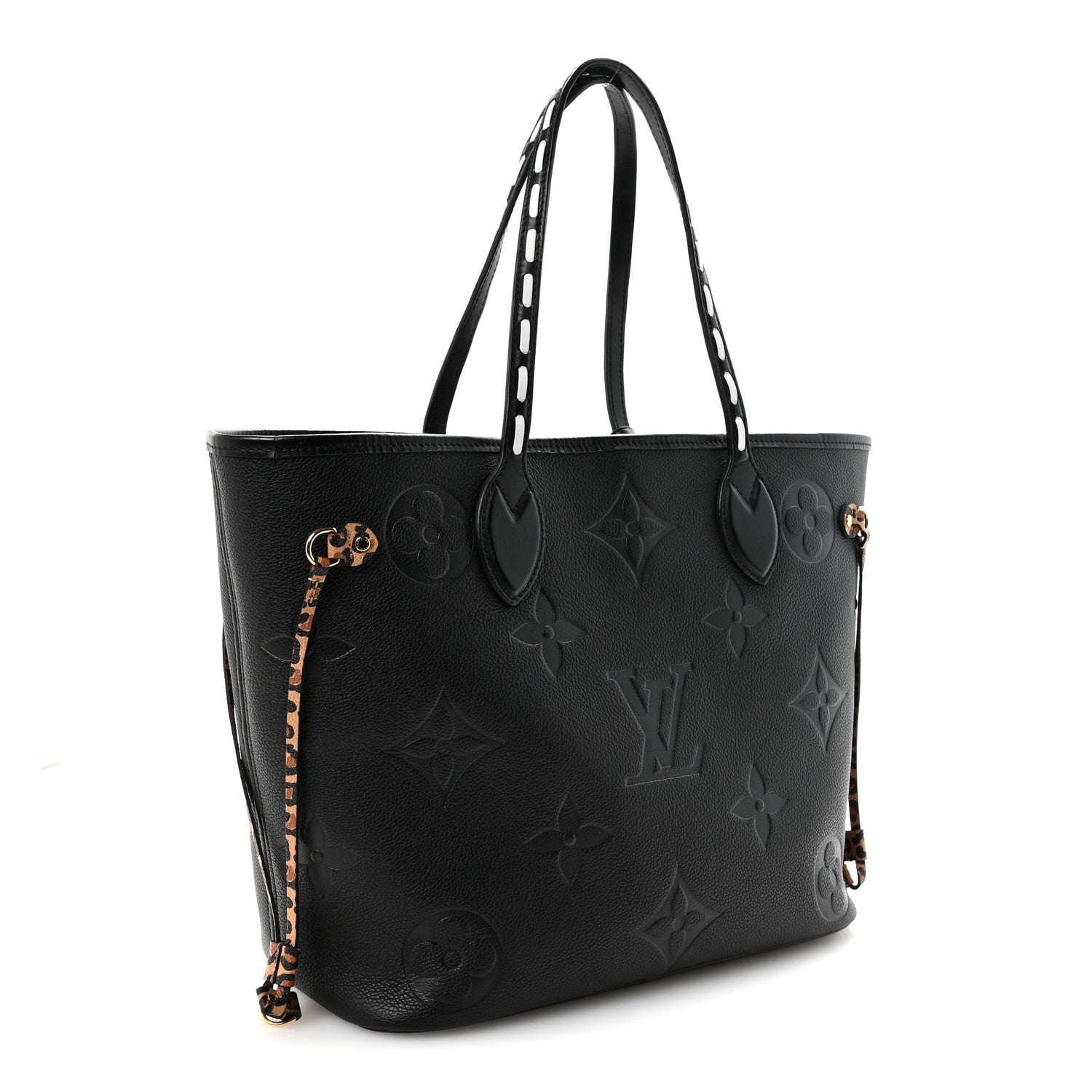 Louis Vuitton Empreinte Monogram Giant Wild at Heart Neverfull MM Black