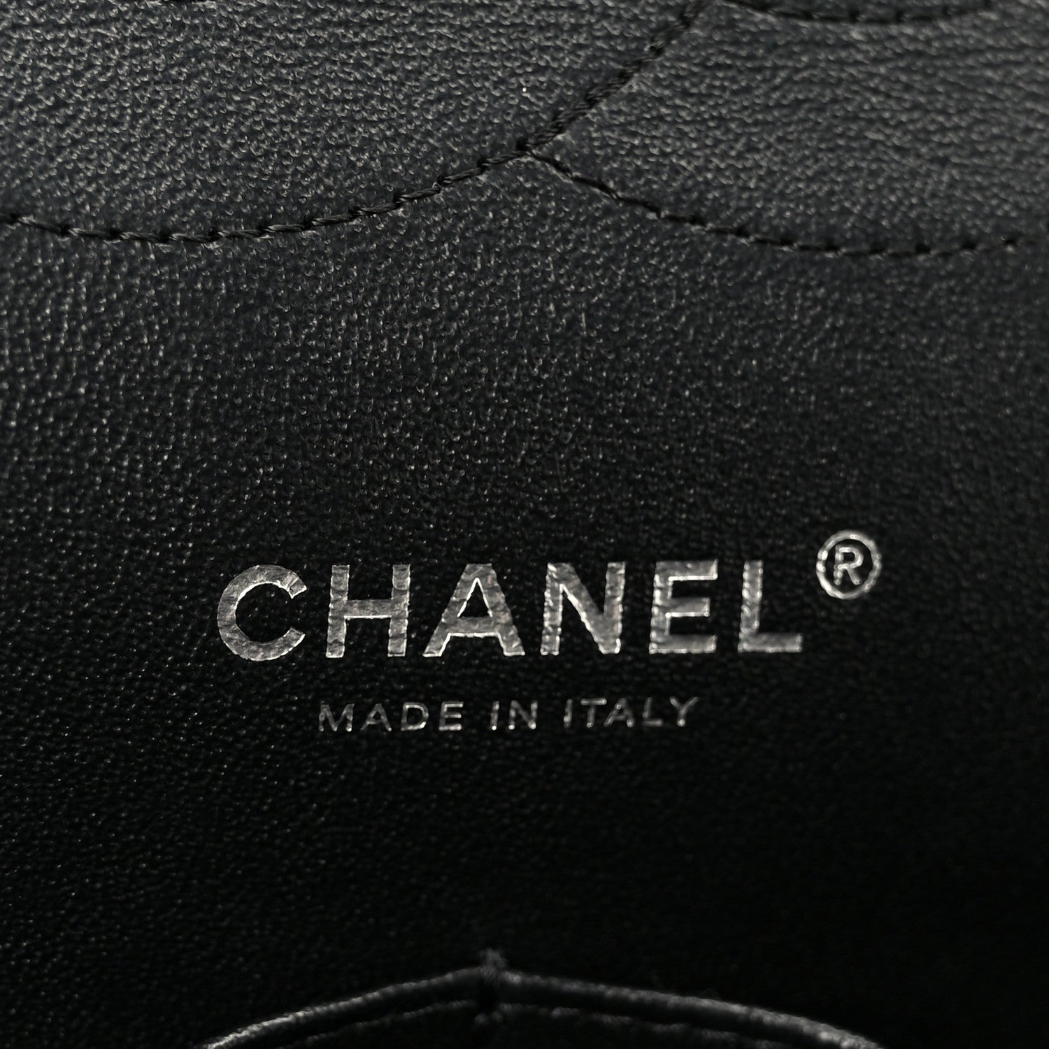 Chanel Iridescent Caviar Quilted Jumbo Double Flap Black