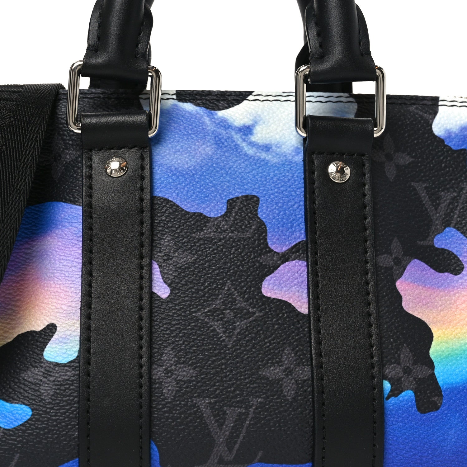 Louis Vuitton Sunset Monogram Eclipse Keepall Bandouliere 25