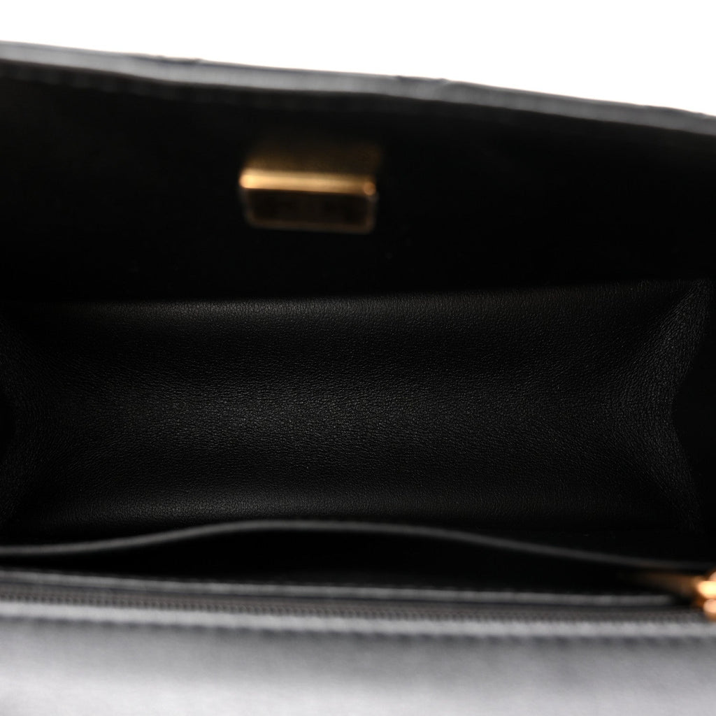 Chanel Calfskin Quilted 2.55 Reissue Mini Flap Black