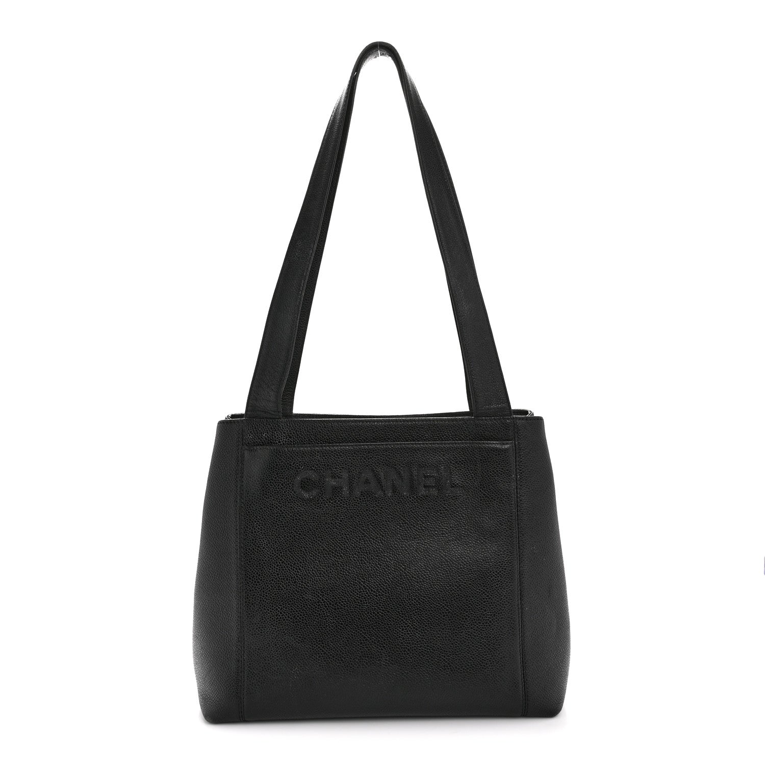 Chanel Caviar Shoulder Bag Black