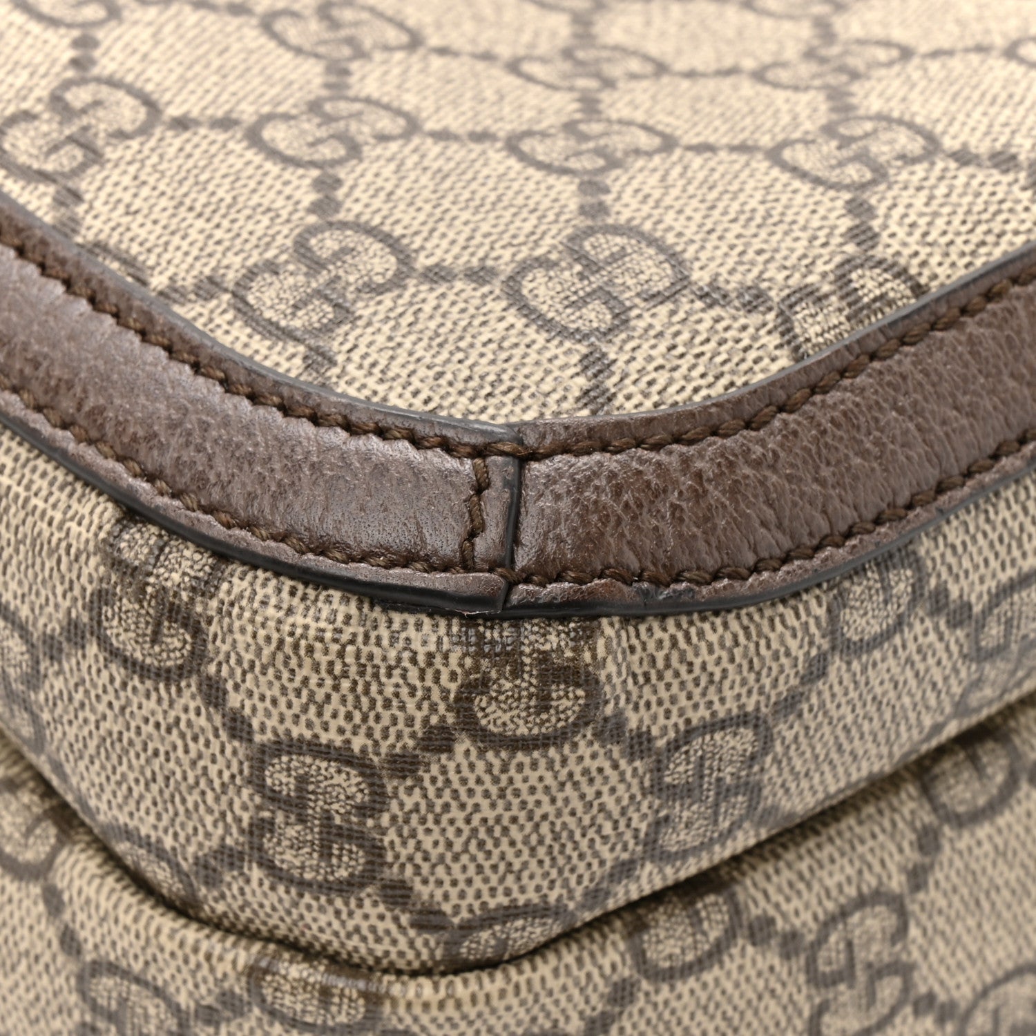 Gucci GG Supreme Monogram Medium Ophidia Day Backpack Beige Ebony New Acero