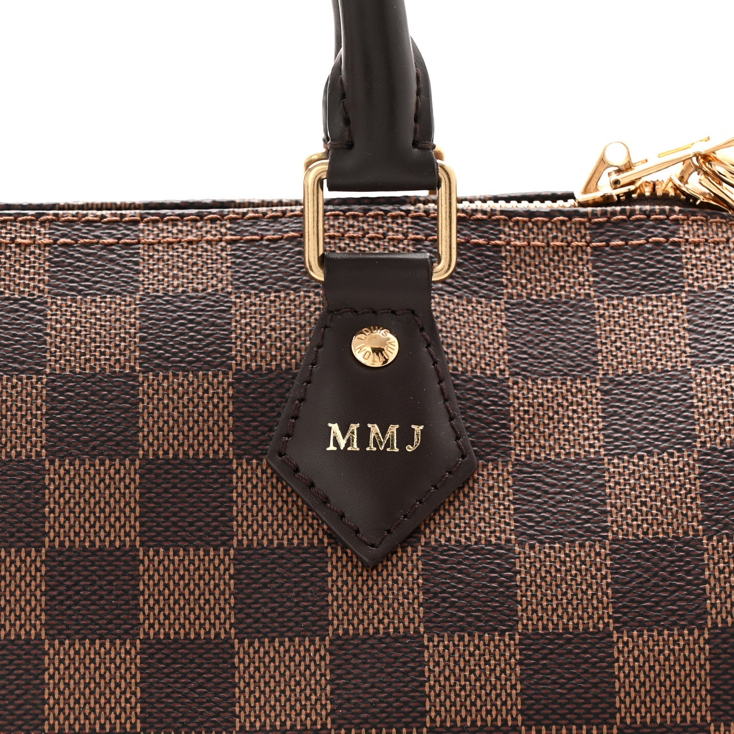 Louis Vuitton Damier Ebene Speedy Bandouliere 25