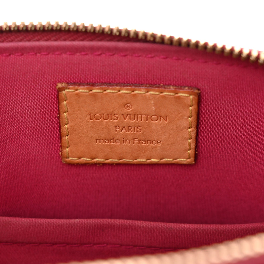 Louis Vuitton Vernis Alma BB Rose Indien