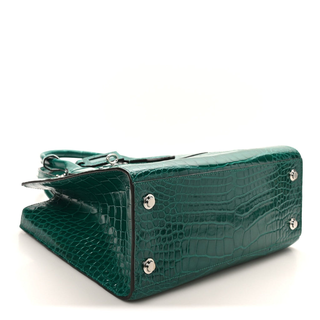 Louis Vuitton Alligator City Steamer MM Emeraude
