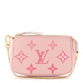 Louis Vuitton Empreinte Monogram Giant By The Pool Mini Pochette Accessories Bouton De Rose