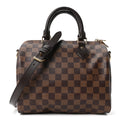 Louis Vuitton Damier Ebene Speedy Bandouliere 25