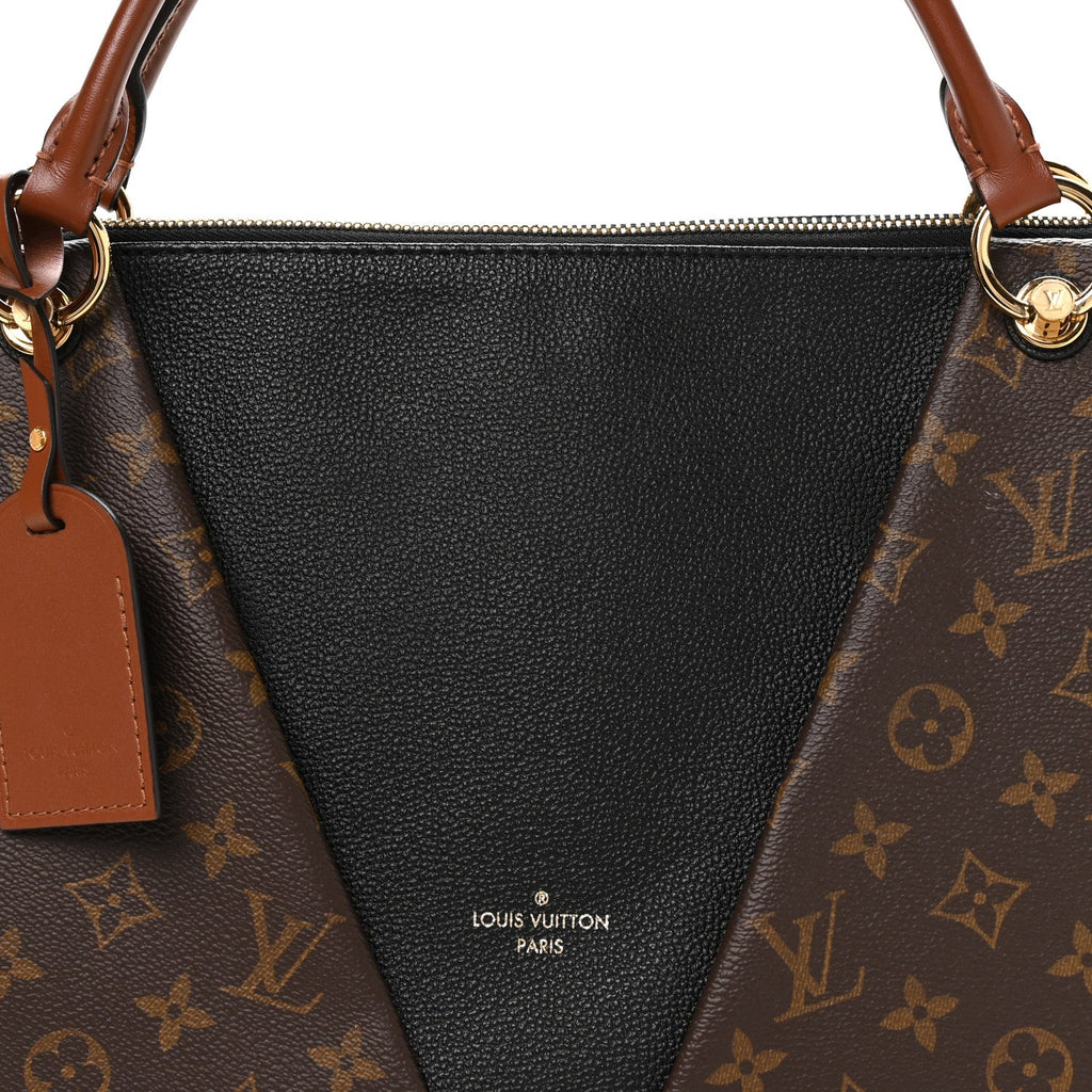 Louis Vuitton Monogram V Tote MM Black