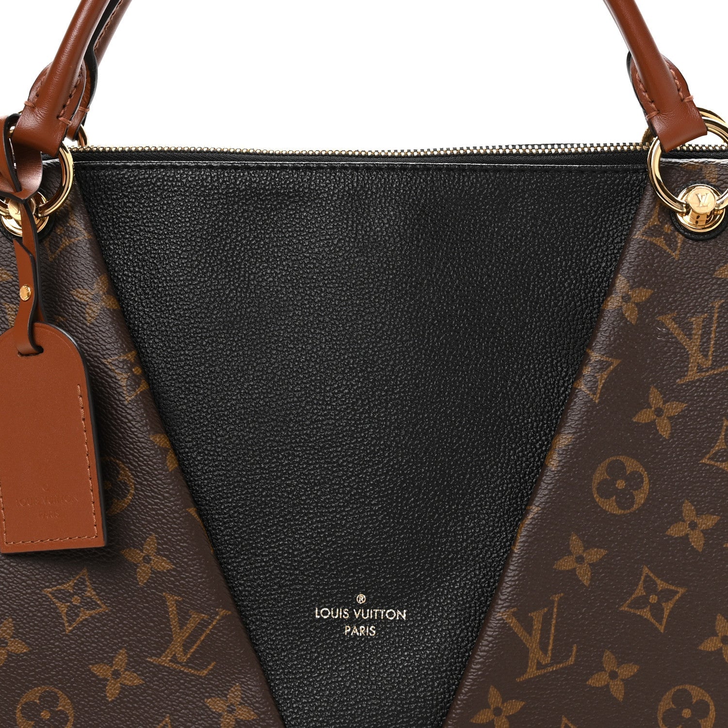 Louis Vuitton Monogram V Tote MM Black