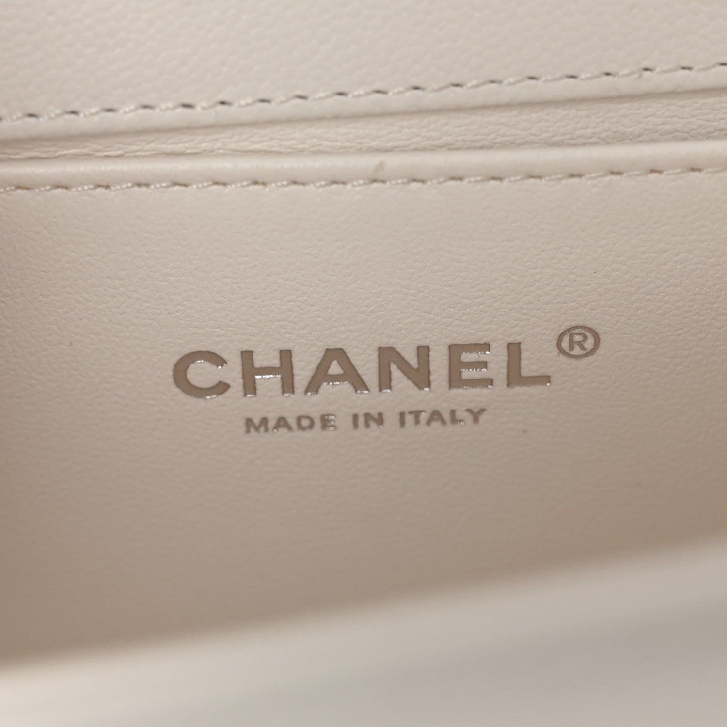 Chanel Caviar Quilted Medium Boy Flap White