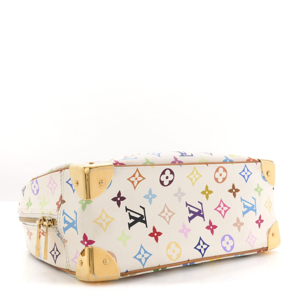 Louis Vuitton Monogram Multicolor Trouville White