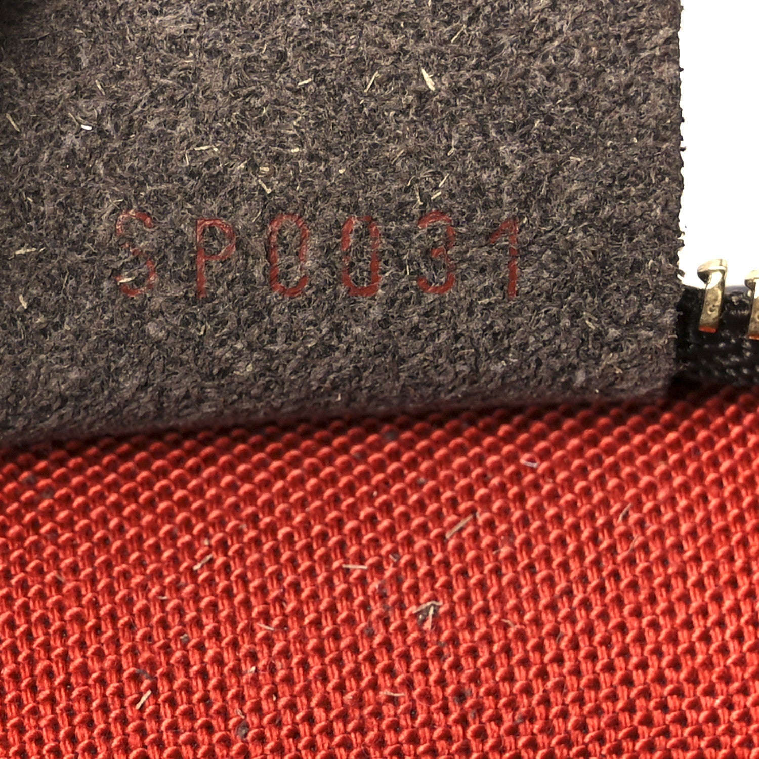 Louis Vuitton Damier Ebene Trousse Make Up Bag Pochette
