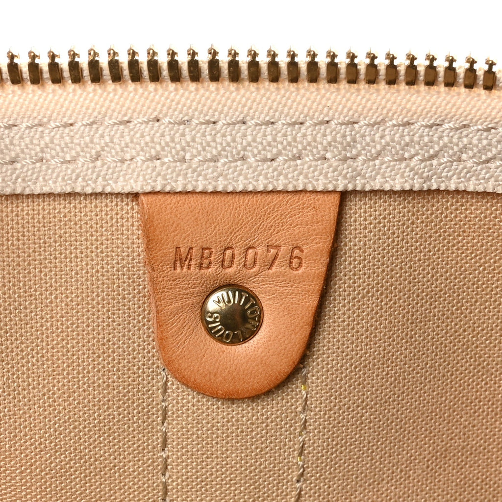 Louis Vuitton Damier Azur Keepall Bandouliere 55