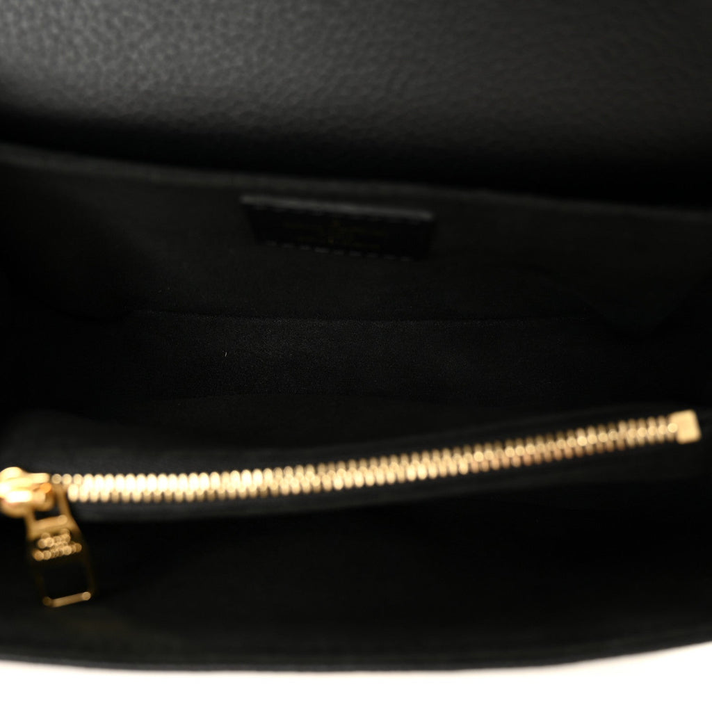 Louis Vuitton Empreinte Pochette Metis East West Black