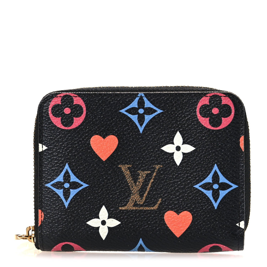Louis Vuitton Game On Zippy Coin Purse Black