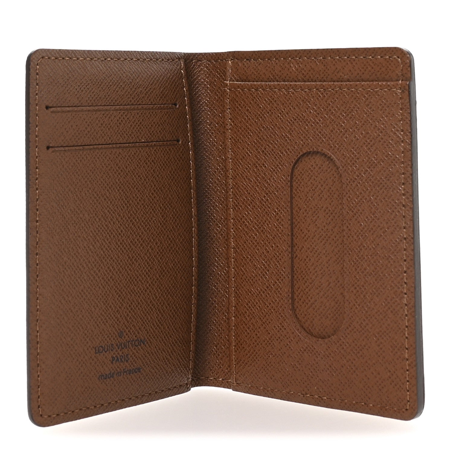 Louis Vuitton Monogram Porte-Cartes Pass Vertical Card Holder