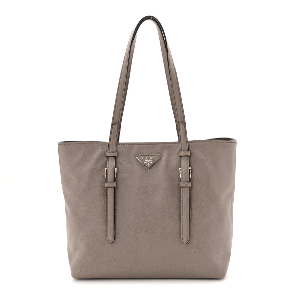 Prada Saffiano Shopping Tote Argilla