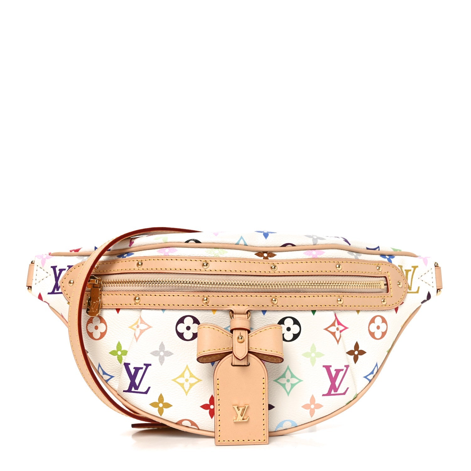 Louis Vuitton LV X TM Monogram Multicolor High Rise Bumbag White
